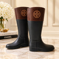 Tory Burch Two-Tone Rain Boots Size 6