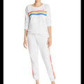 Chaser Rainbow Stripe Loungewear Set Size Medium