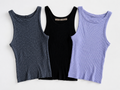 Enza Costa Ribbed Tank Top Size Small (3 Colors)