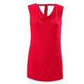 Cabi Red Cowl Neck Tank Top Style #3051 size L