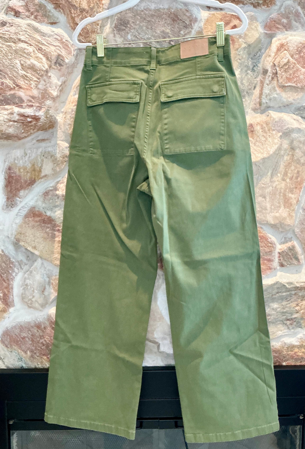 PISTOLA - SOPHIA WIDE LEG PANT Green Pants Size 26