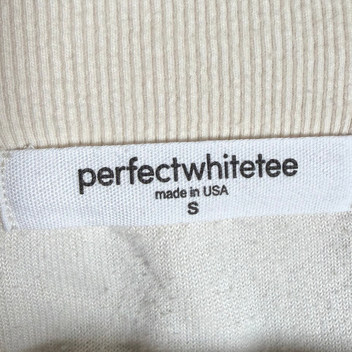 Perfect White Tee Cream Velour Set