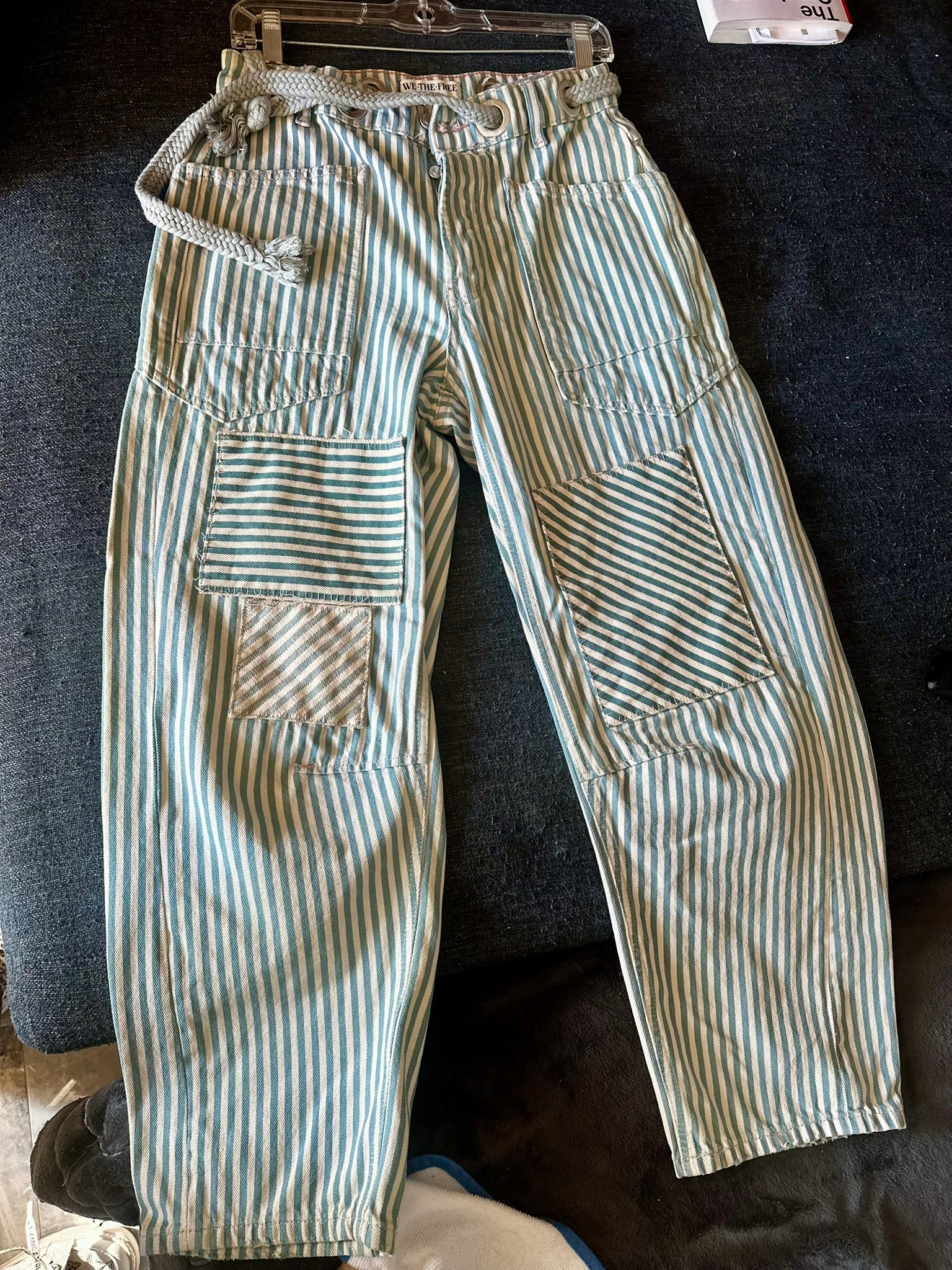 Free People Moxie Railroad Jeans Size 25