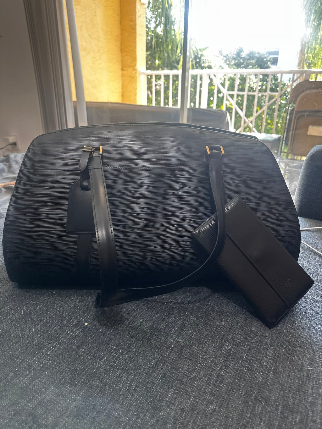 Louis Vuitton EPI Leather Travel Bag