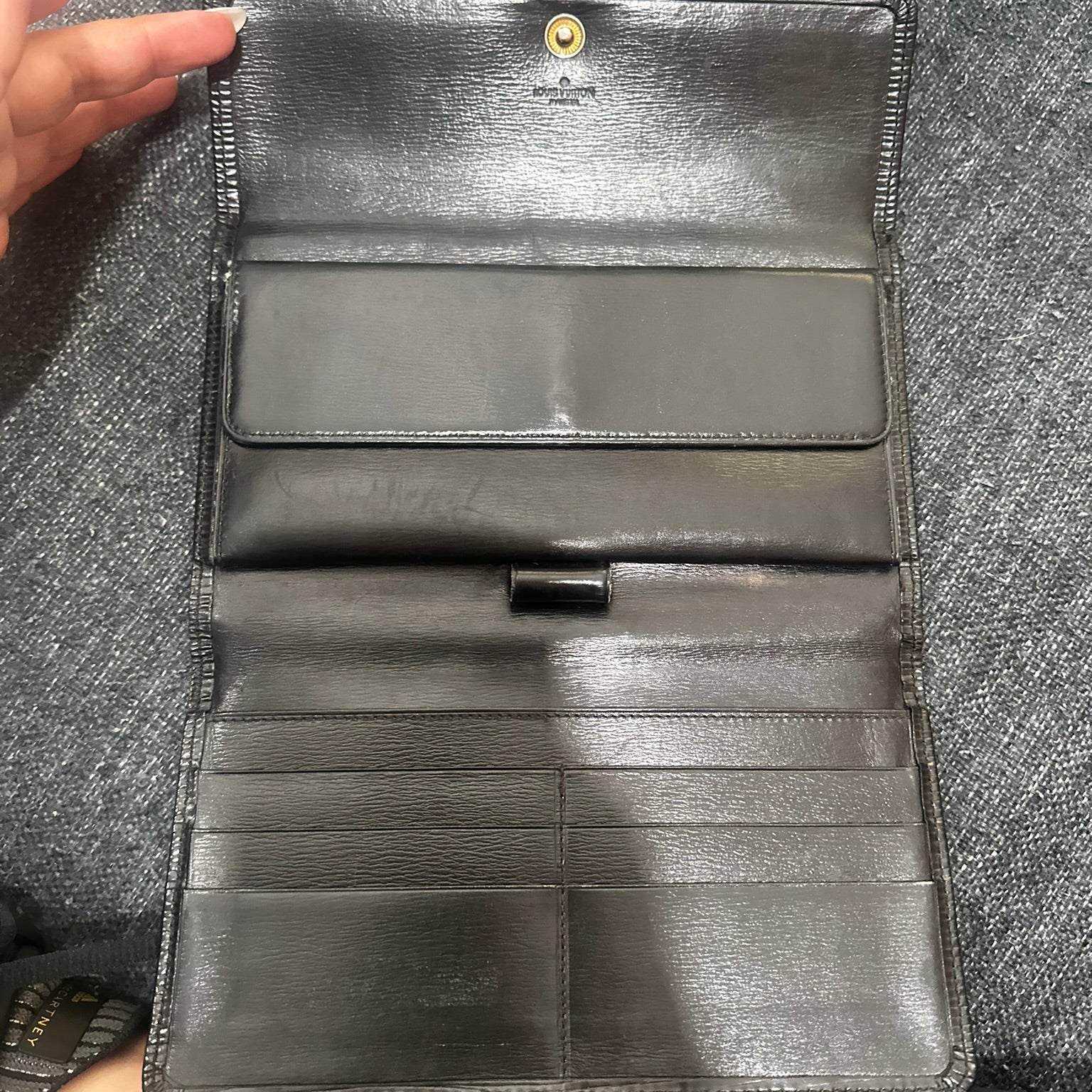 Louis Vuitton EPI Leather Long Wallet