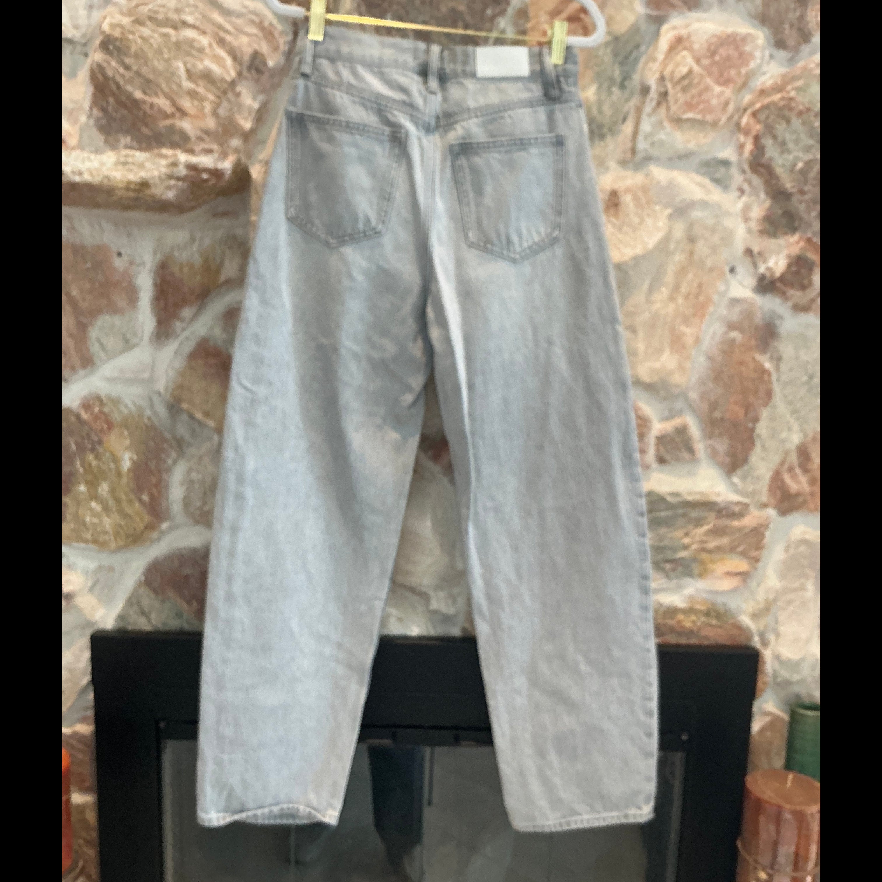 Pistola Light Wash Wide Leg Jeans - Size 25