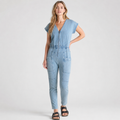 Splendid Denim Utility Jumpsuit Size M
