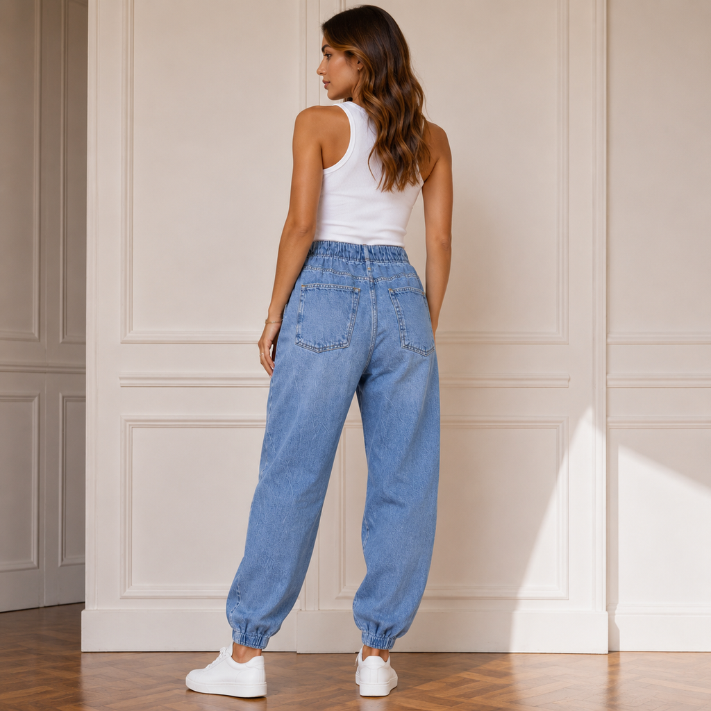 Rag & Bone Miramar High Waist French Terry Jogger Jeans Size S | Women's Designer Jogger Jeans