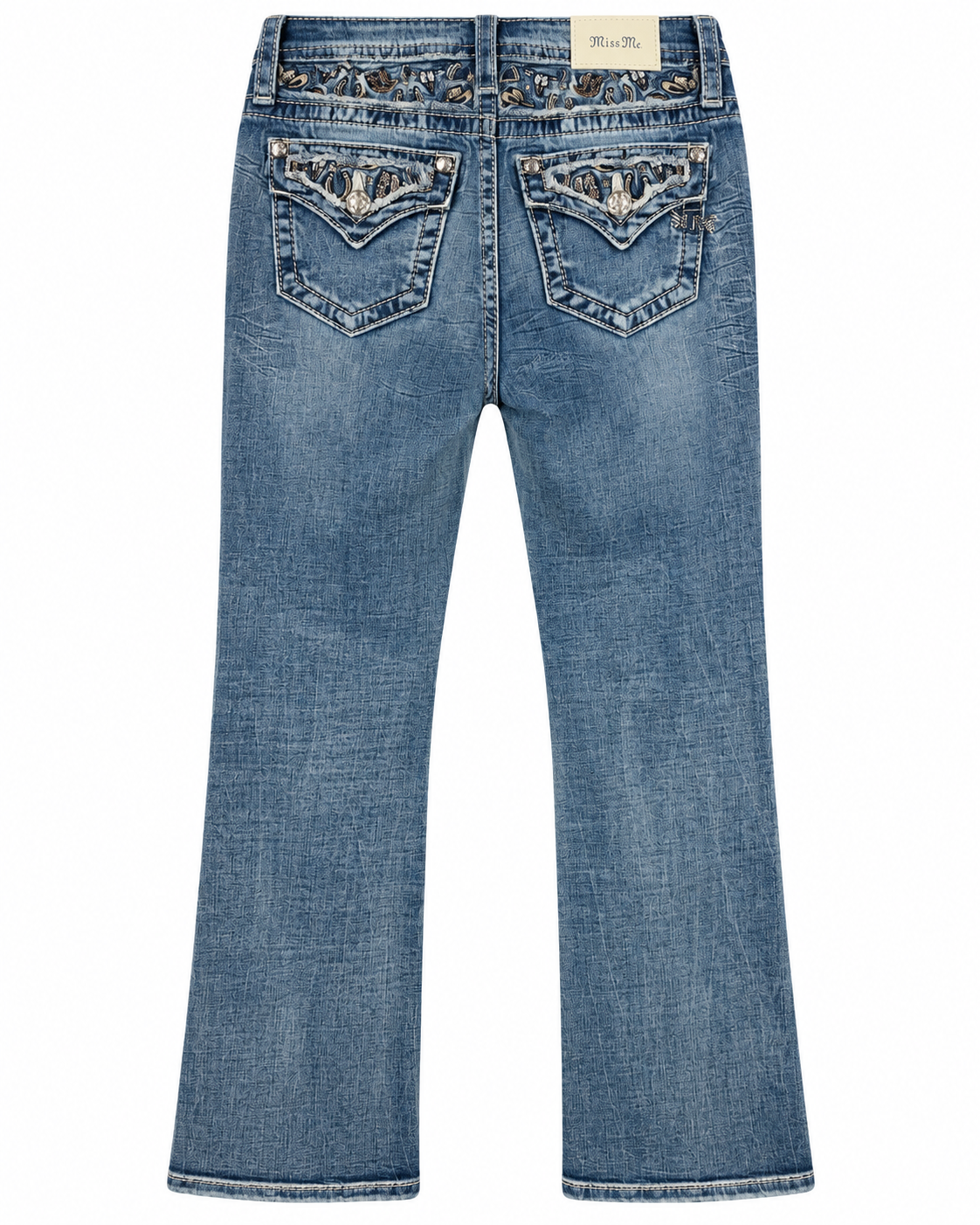 Miss Me Mid-Rise Tailored Bootcut Jeans Size 27