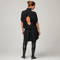 Zara x Stefano Pilati Black Ruffle Romper Size XS NWT | Women's Designer Romper