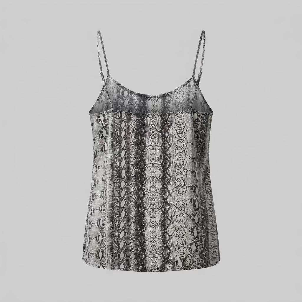 Equipment Silk Snakeprint Camisole Size L