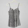 Equipment Silk Snakeprint Camisole Size L
