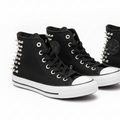 Converse Chuck Taylor High Top Studded Sneakers Size 7