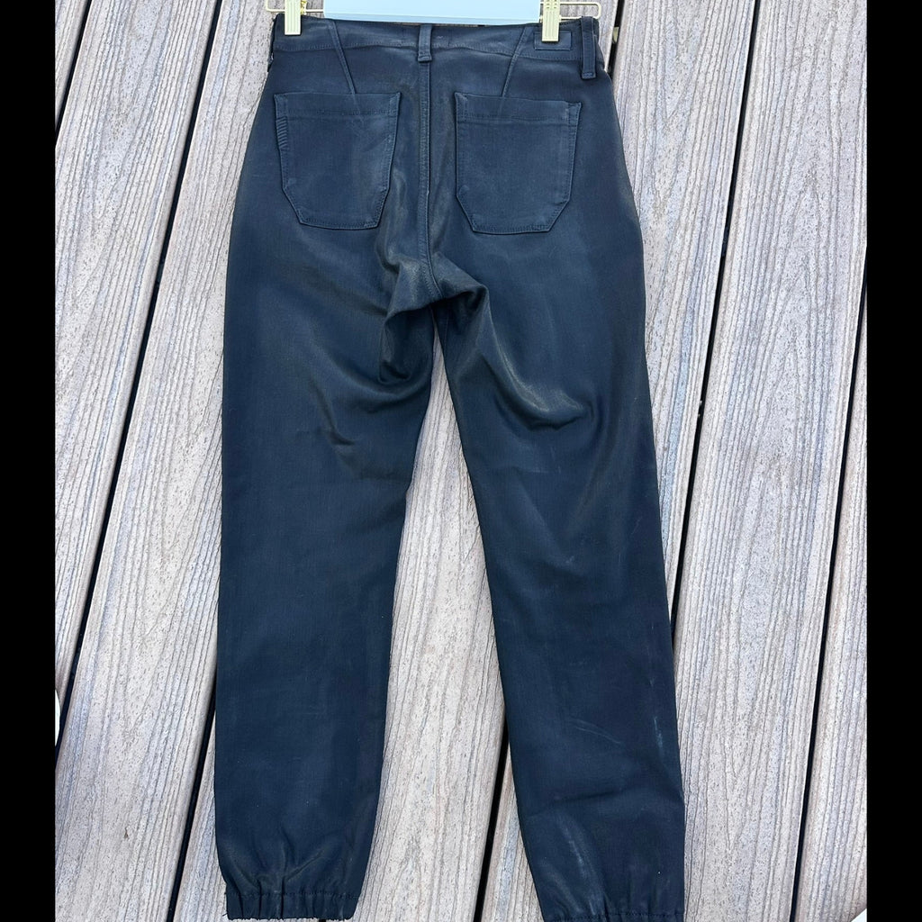 Paige Mayslie Coated Jogger Pants Size 26