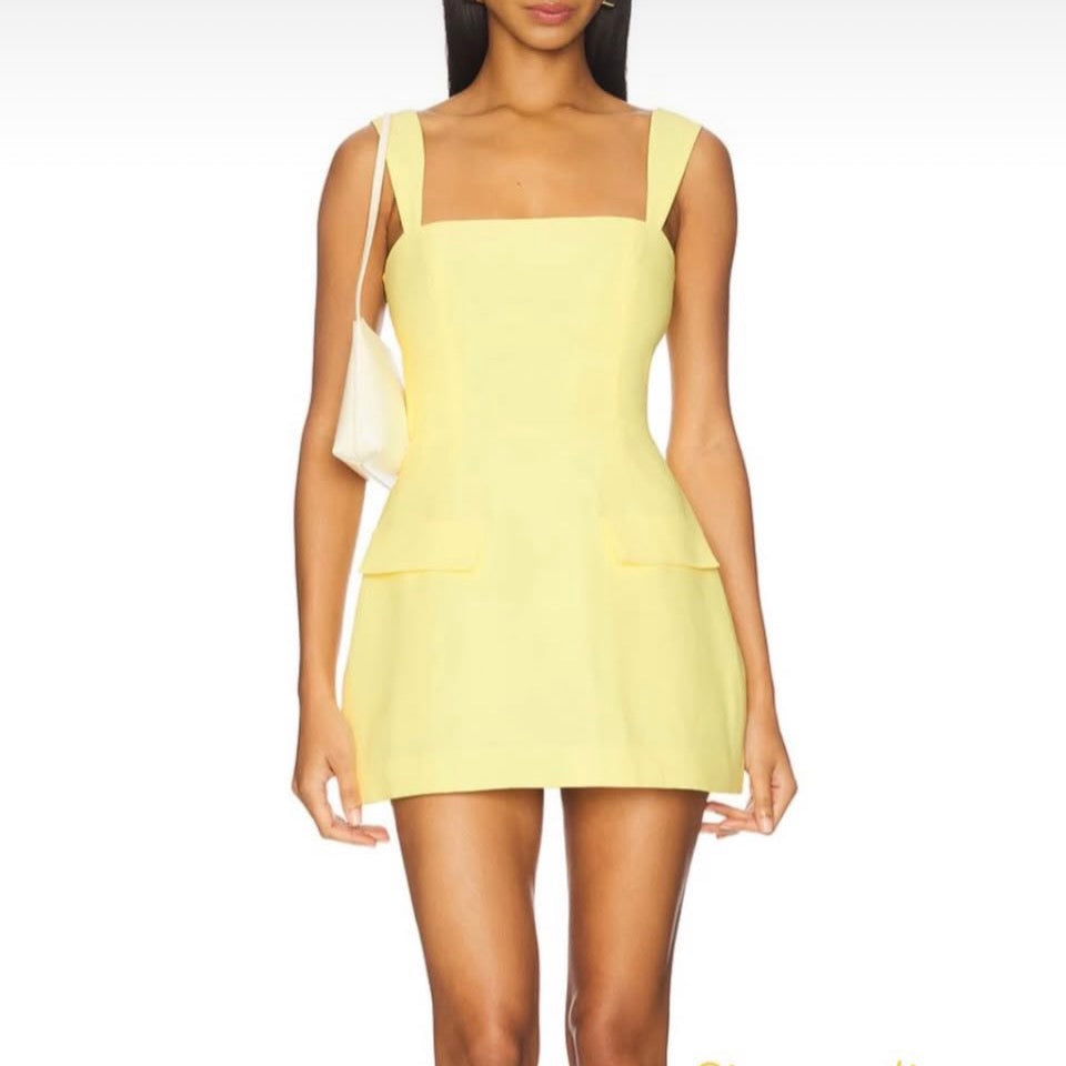 Sky to Moon Yellow Romper Size Medium