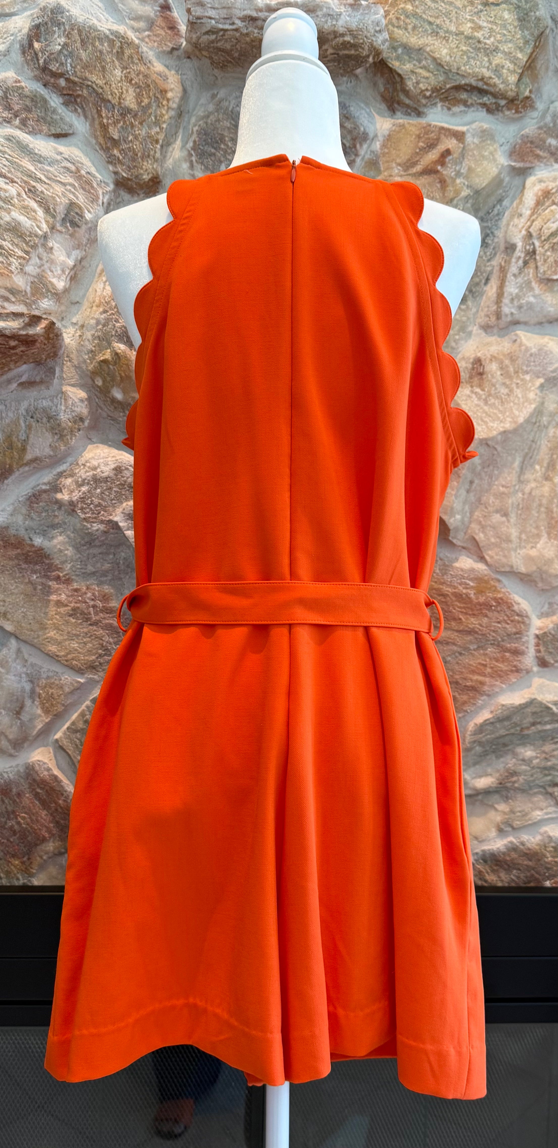 Victoria Beckham For Target Orange Romper Size XL