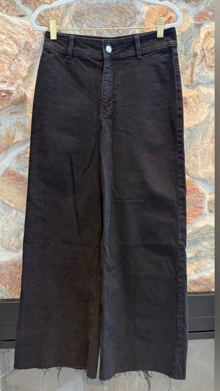 Mango Catherin culotte high-rise jeans Size 6