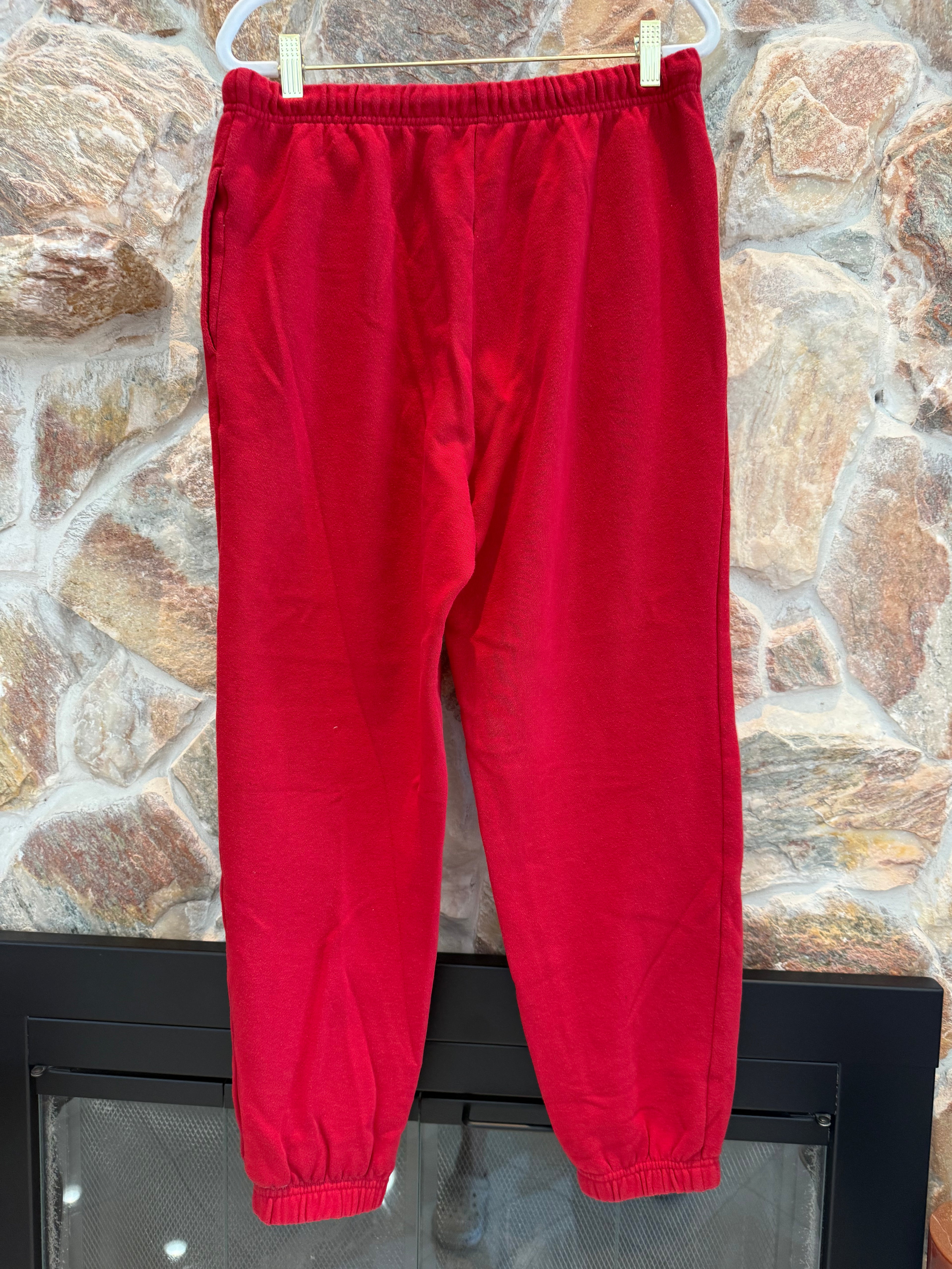 Z Supply Stadium Jogger HAUTE RED size Medium