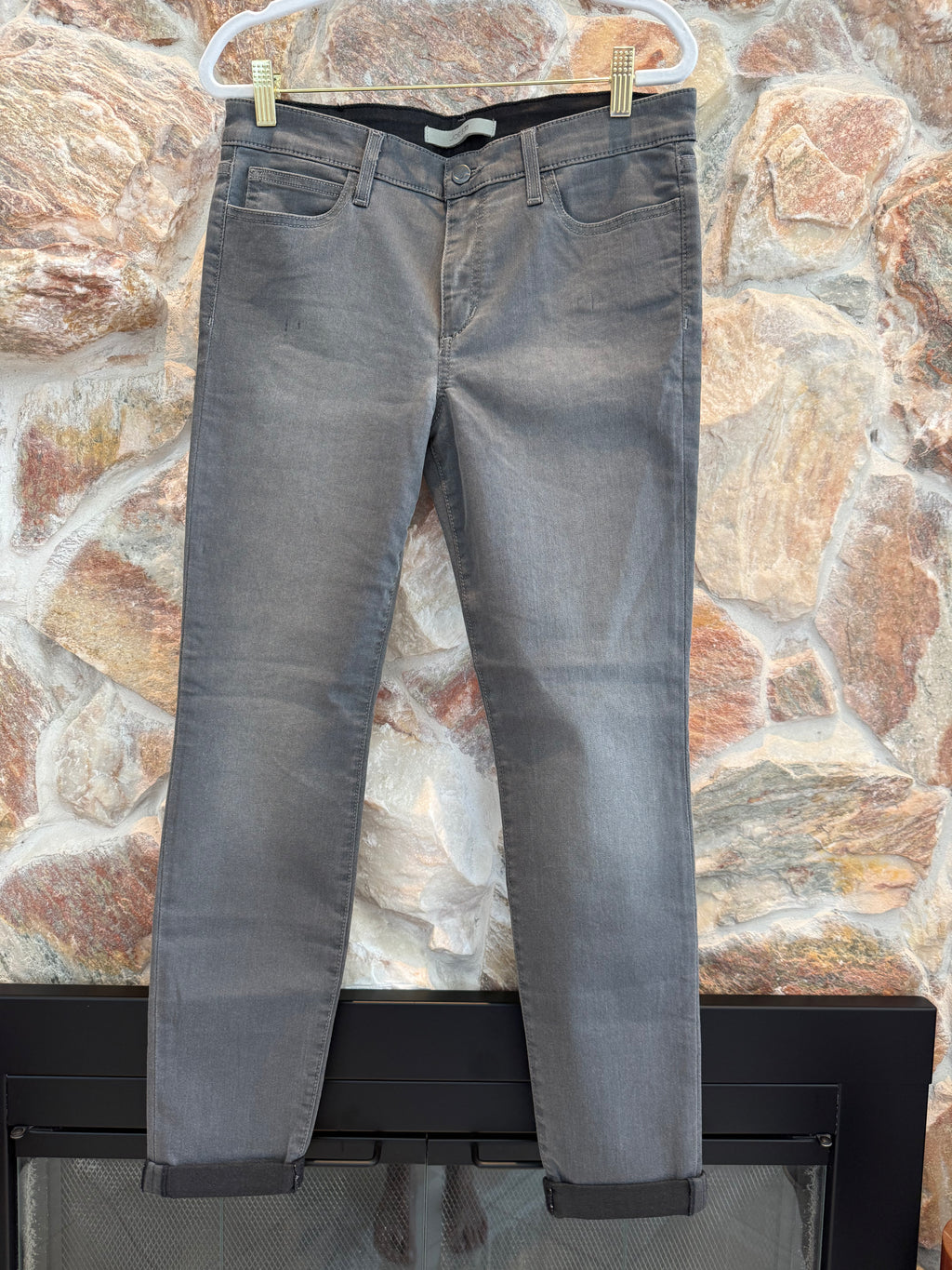 JOE’S JEANS Womens Gray Super Chic Skinny Slim Ankle Jeans Size W31