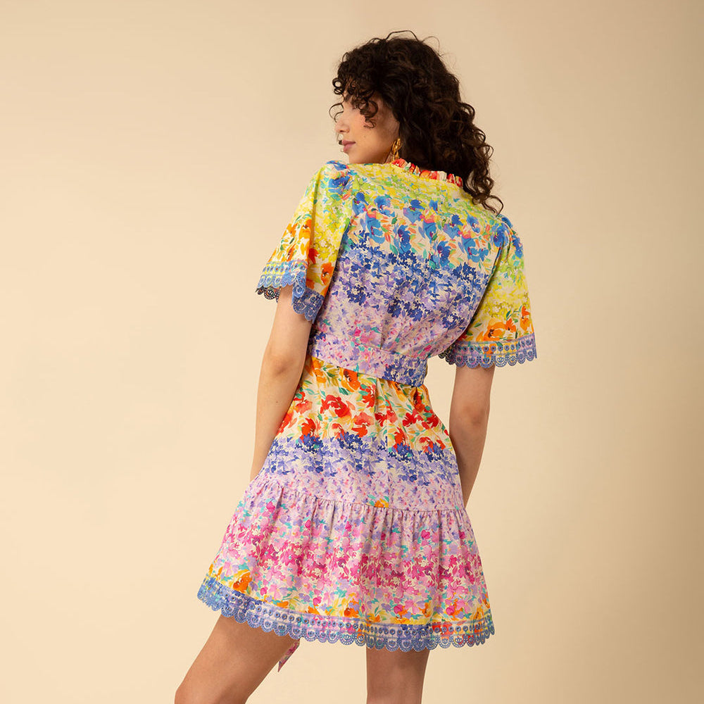 Hale Bob Mariana Poplin Dress Size Medium