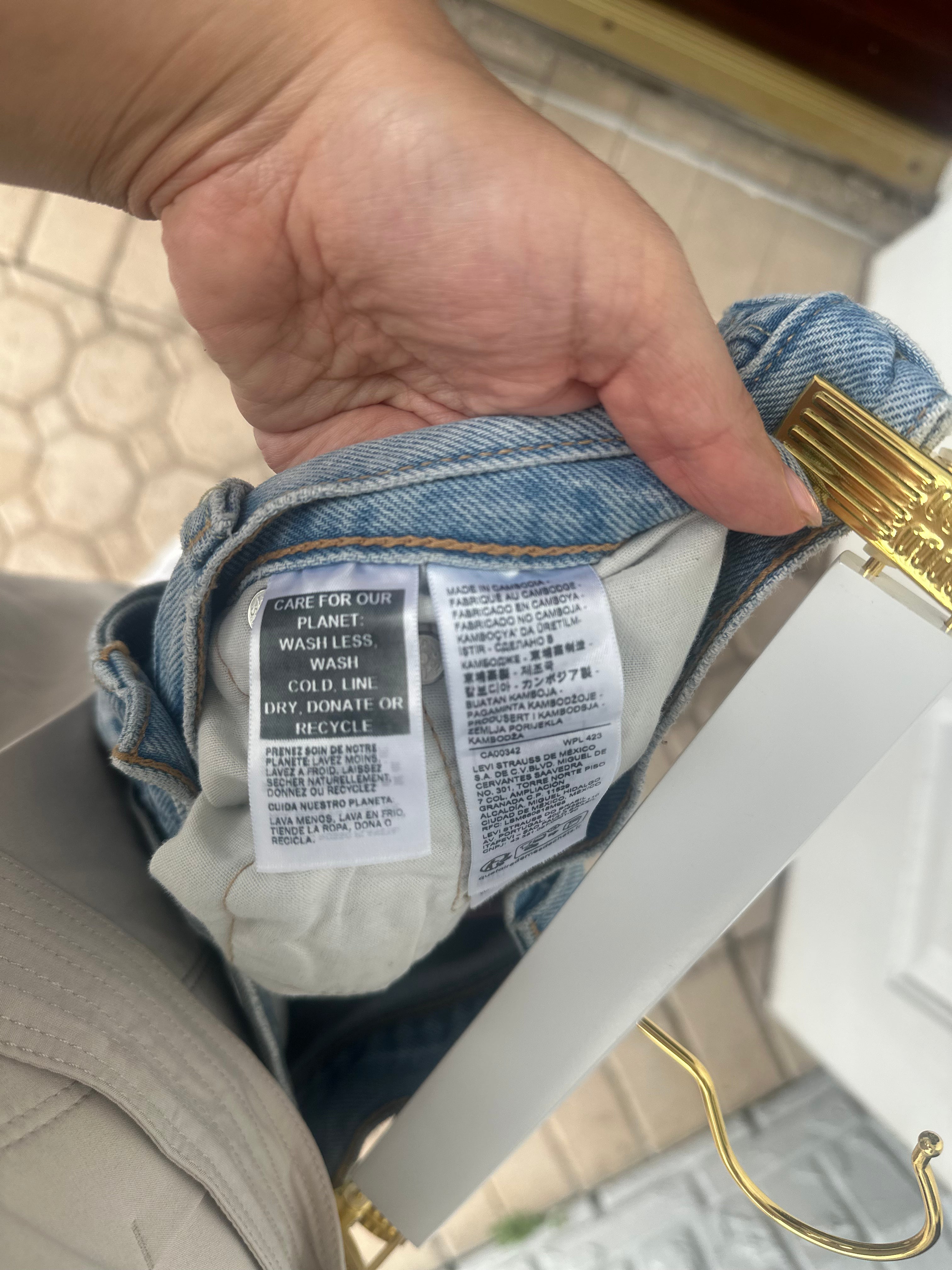 Levis 501 Original Jeans Size 27