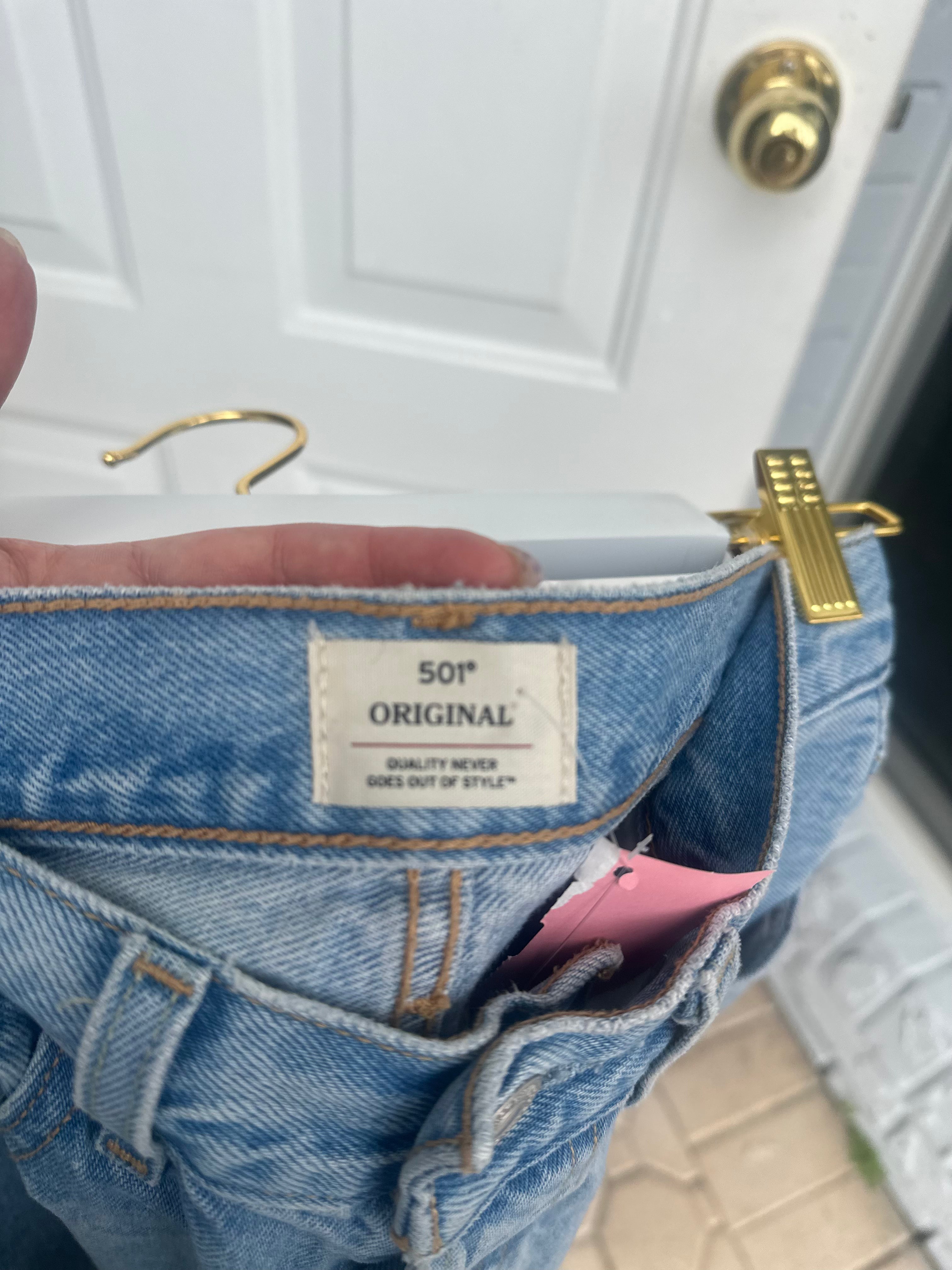 Levis 501 Original Jeans Size 27