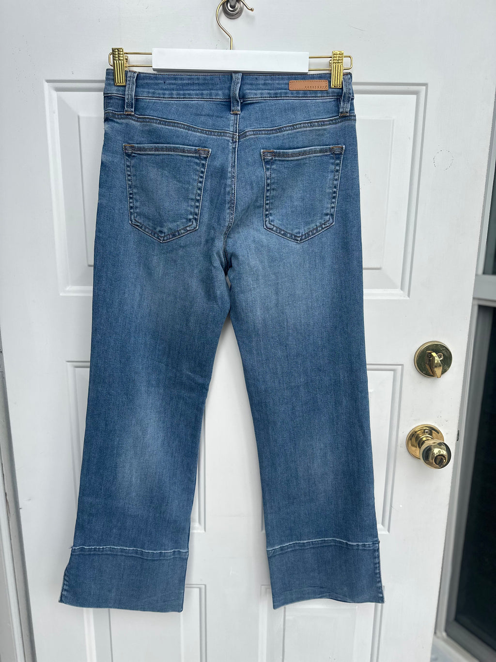 Sanctuary non-conformist wide leg crop standard rise Size 27