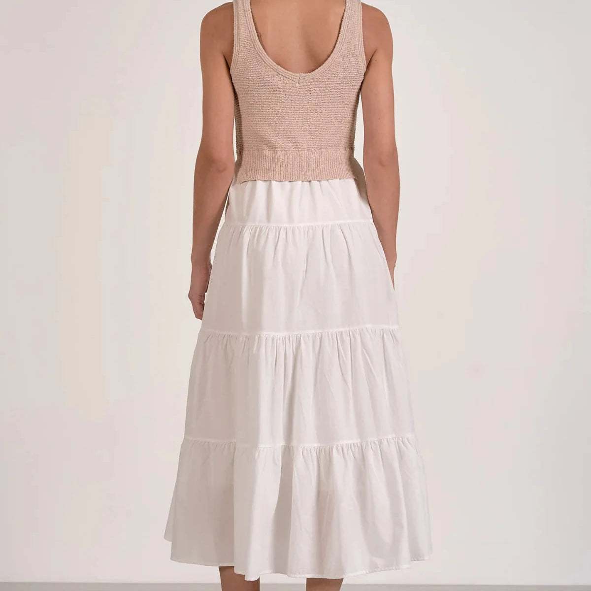 Elan Sleeveless Midi Dress - Size Large