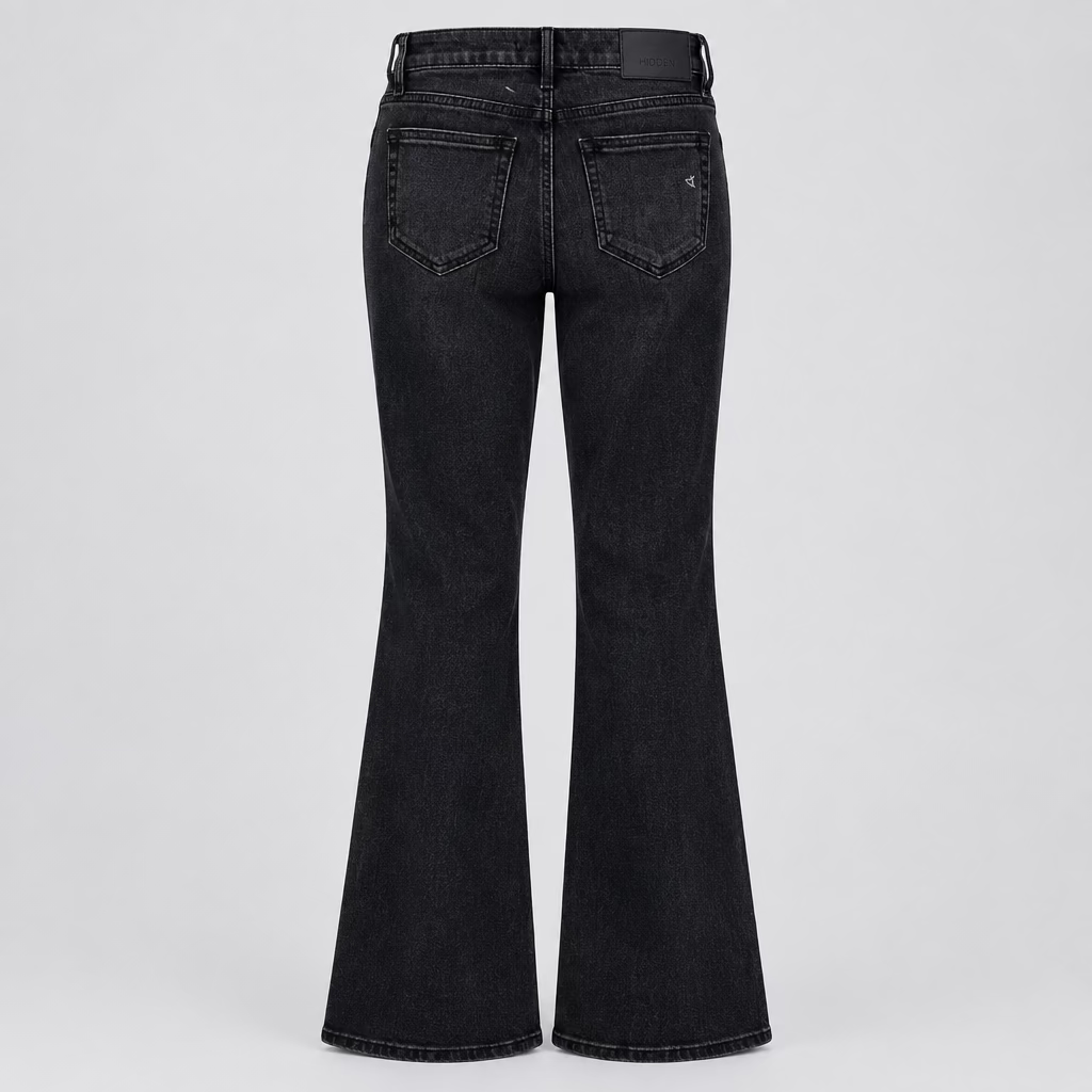 Hidden Los Angeles Black Flare Jeans Size 27