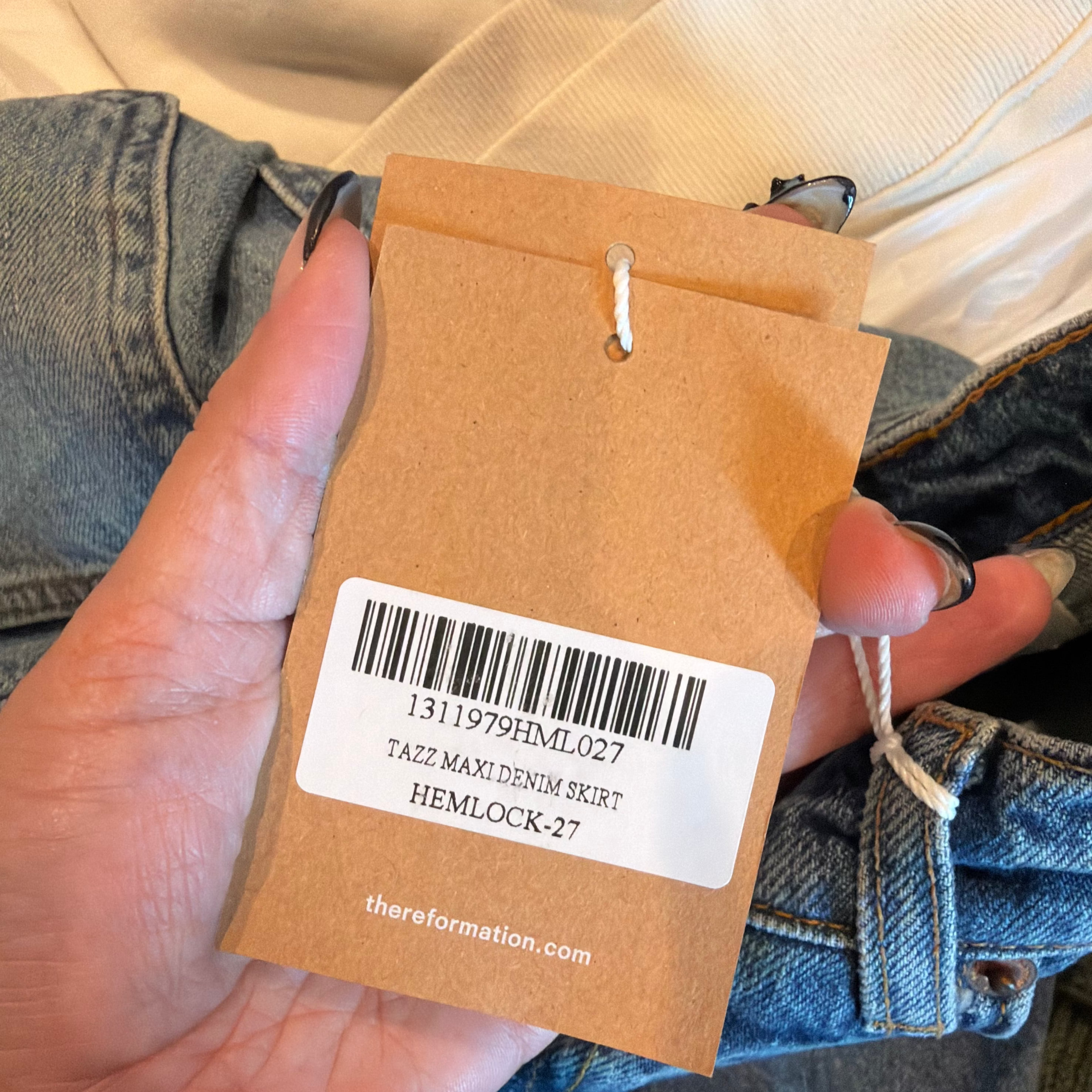 Reformation Tazz Maxi Skirt Size 27