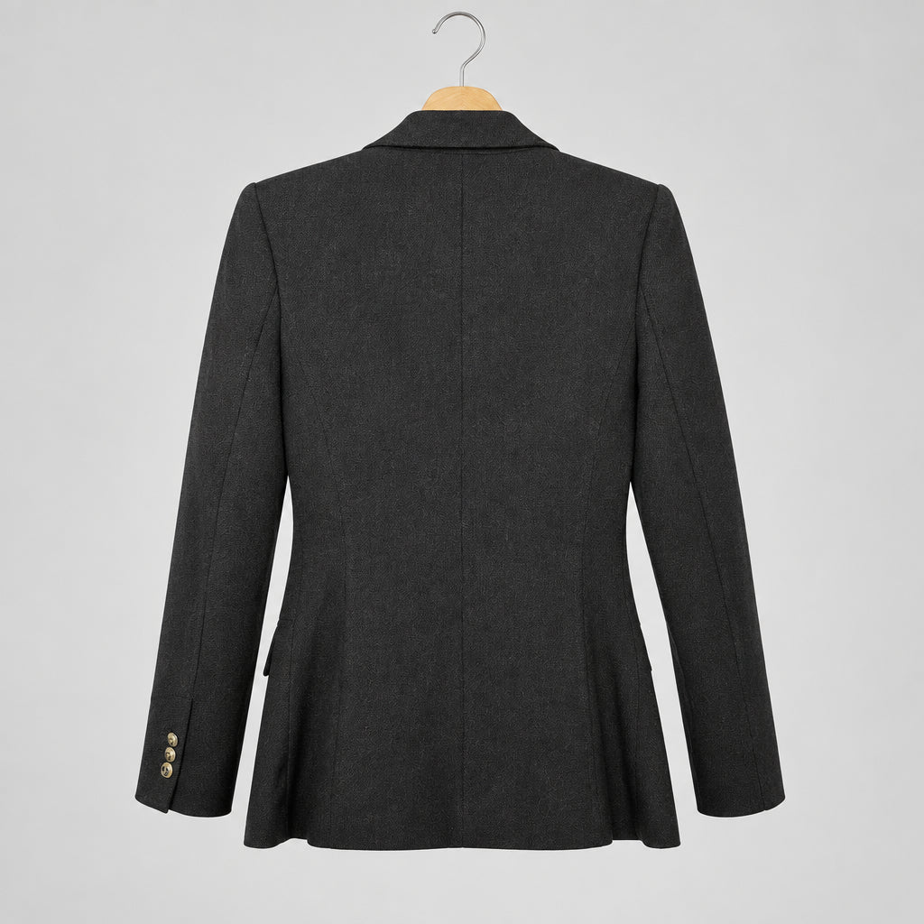 Zara Double Breasted Gold Button Blazer Size XS