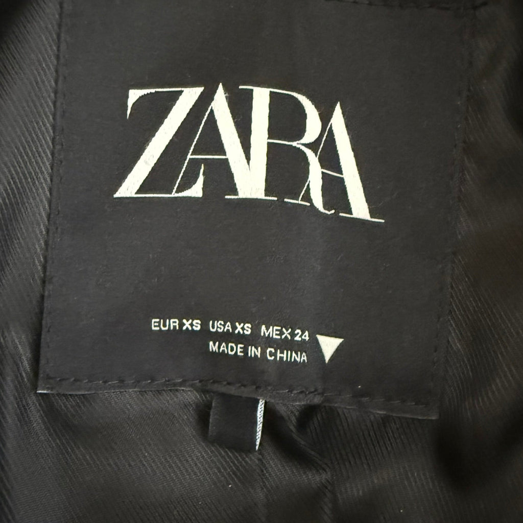 Zara Pinstripe Suit Blazer Size XS & Pants Size S