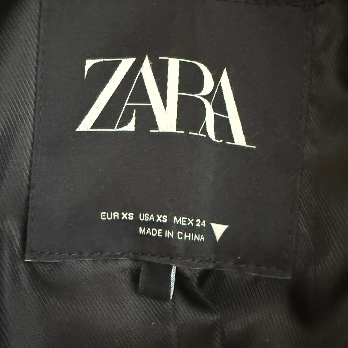 Zara Pinstripe Suit Blazer Size XS & Pants Size S