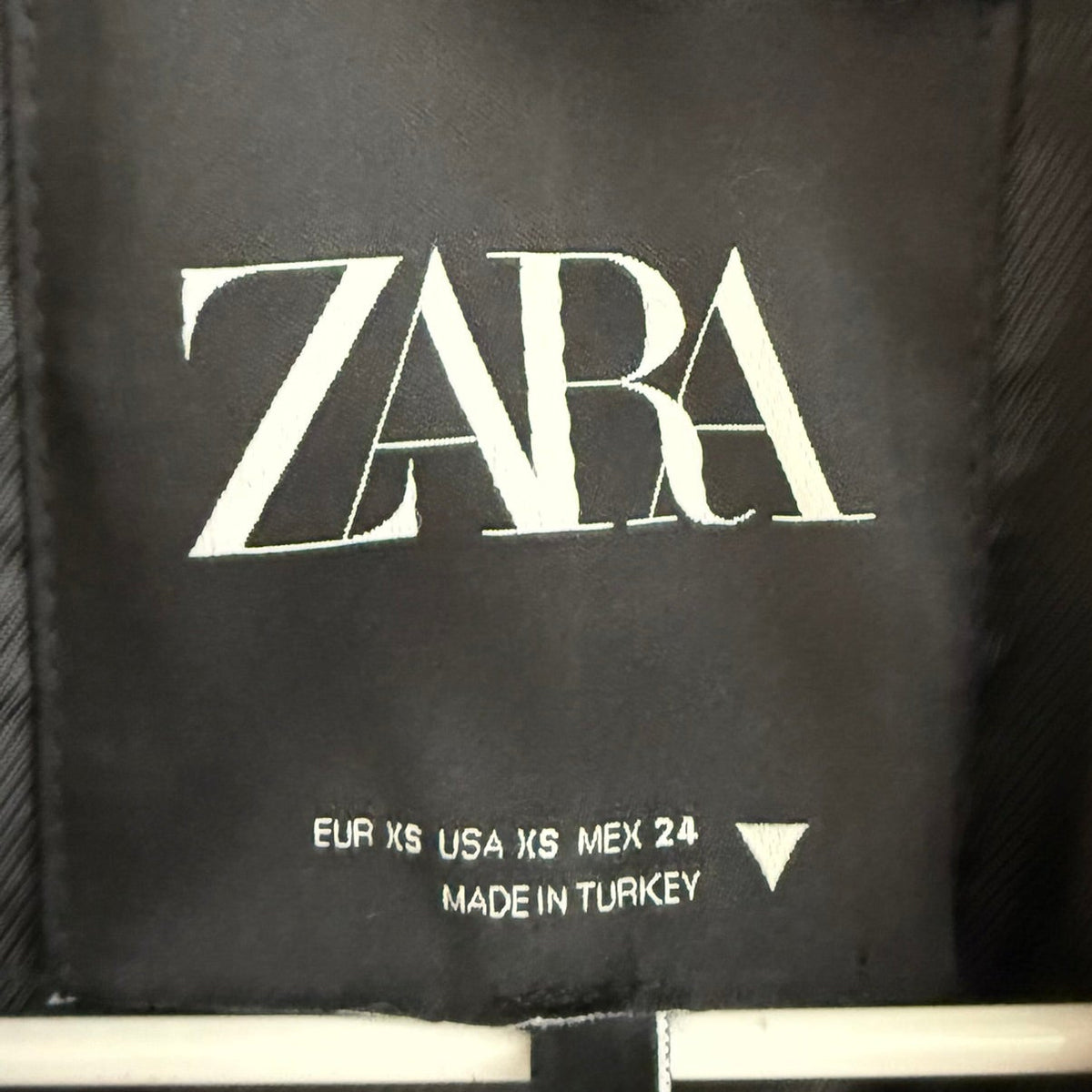 Zara Contrast Stitch Suit Set Size XS