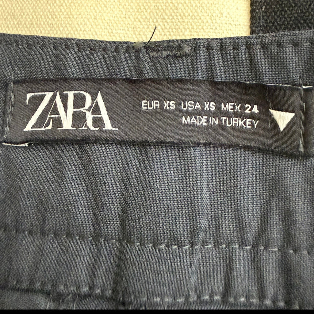 Zara Contrast Stitch Suit Set Size XS