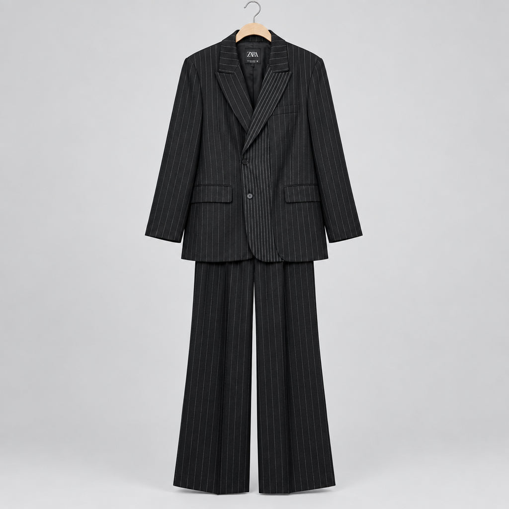 Zara Pinstripe Suit Size XS-S