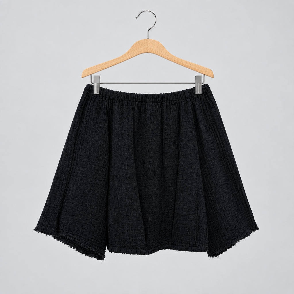 Michael Stars Black Off Shoulder Gauze Set Size S