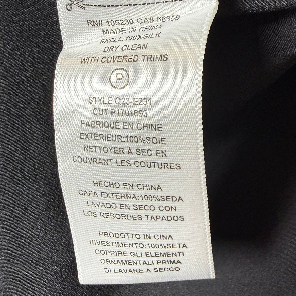 Equipment Femme Silk Button Down Shirt Size M