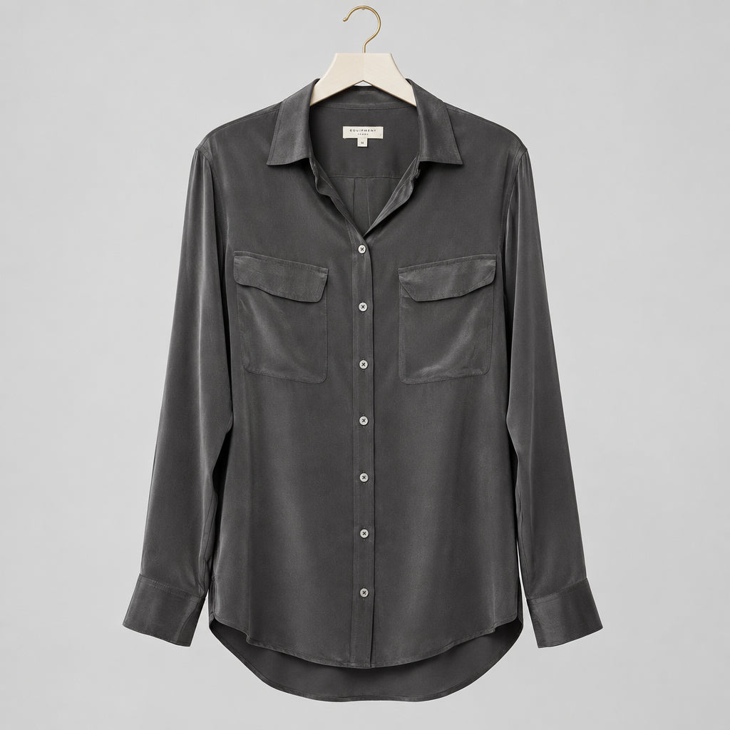 Equipment Femme Silk Signature Blouse Size S