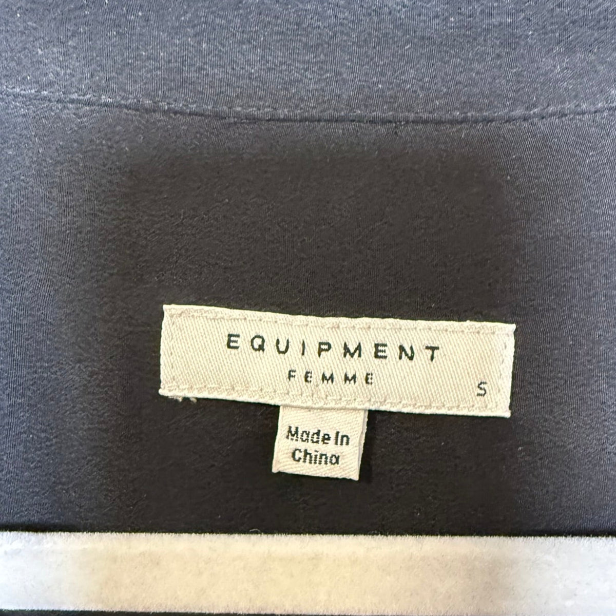 Equipment Femme Silk Signature Blouse Size S