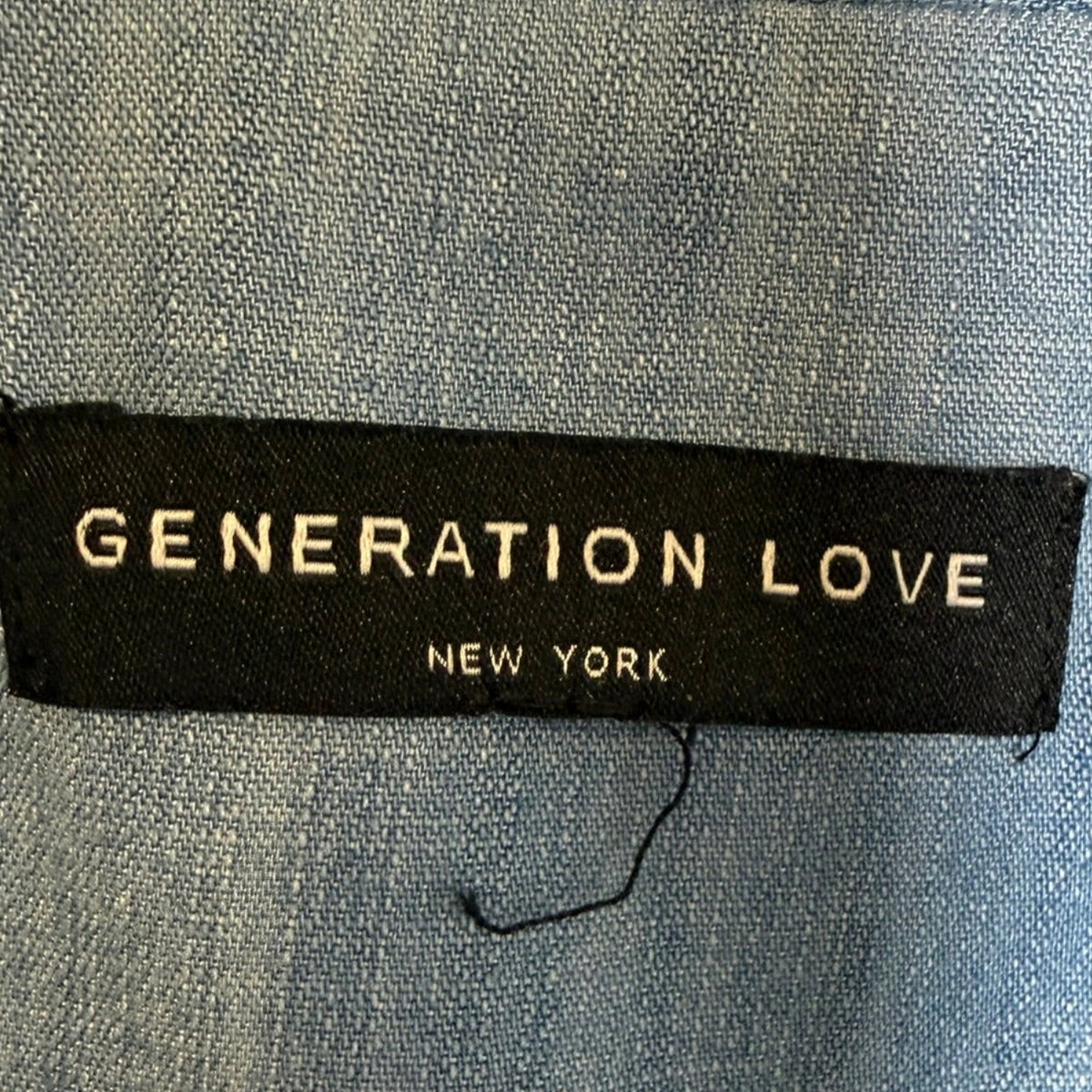 Generation Love Tencel Ruched Sleeve Blazer Size M