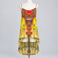 Parides Silk Graphic Print Cami Top Size M