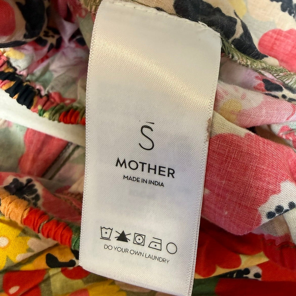 Mother Floral Print Blouse Size S