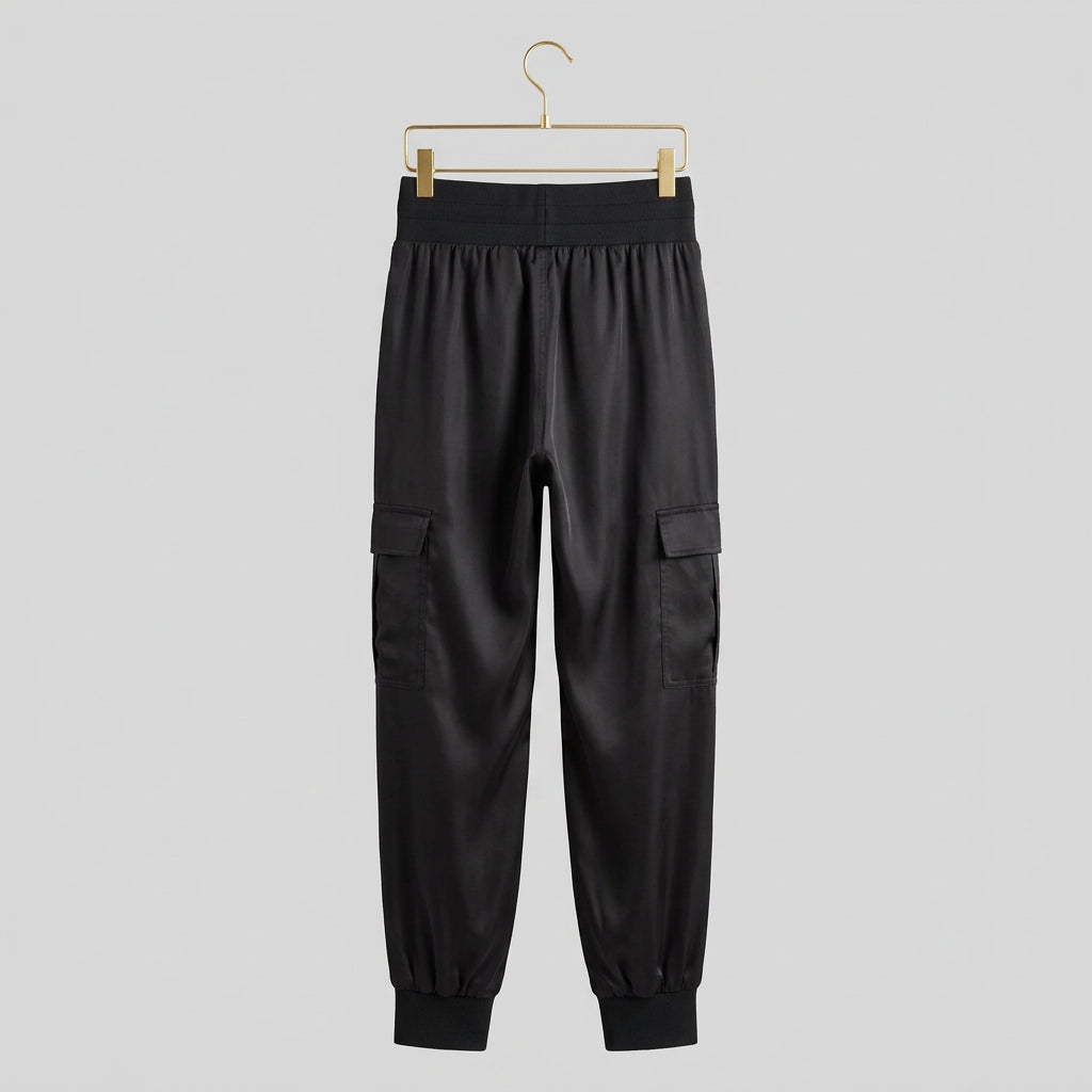Cinq a Sept Silk-Like Utility Joggers Size Small