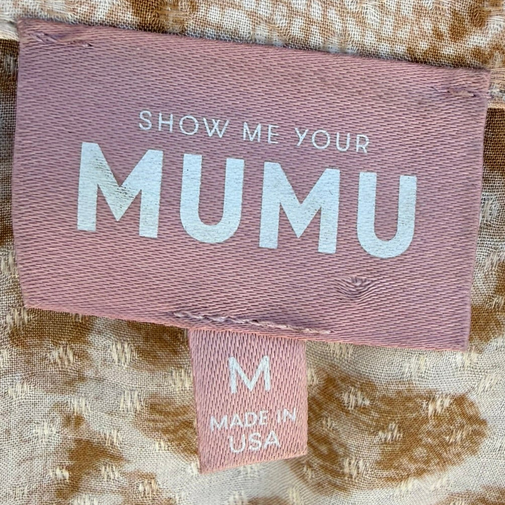 Show Me Your Mumu Tilly Top & Wrap Skirt Set Size Medium