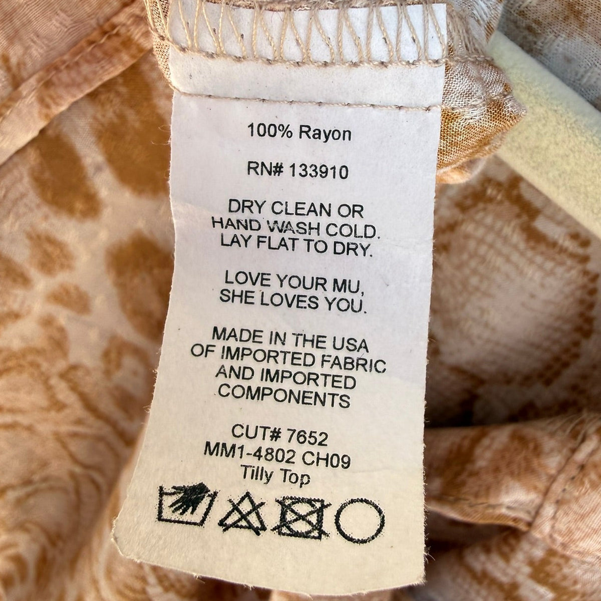 Show Me Your Mumu Tilly Top & Wrap Skirt Set Size Medium