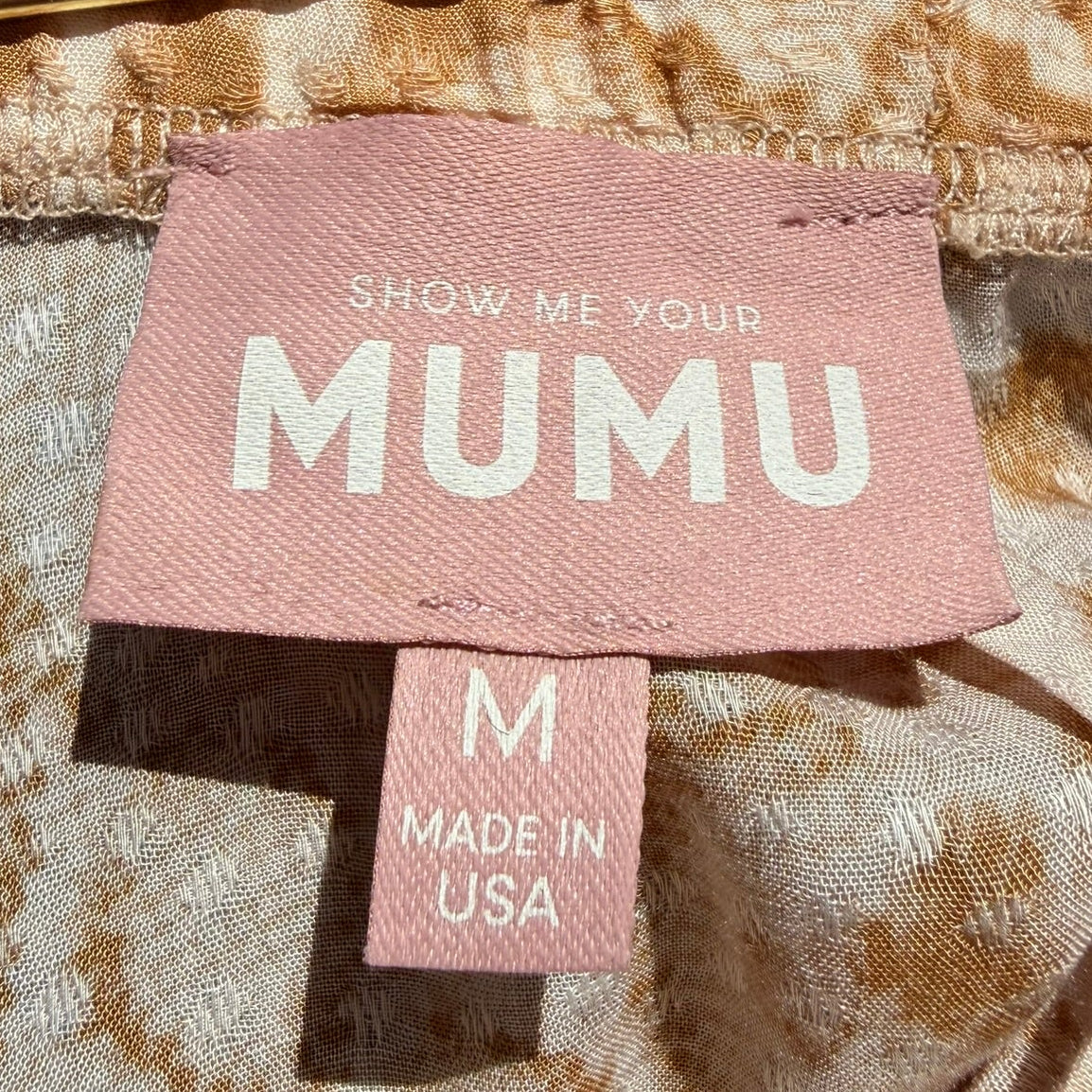 Show Me Your Mumu Tilly Top & Wrap Skirt Set Size Medium
