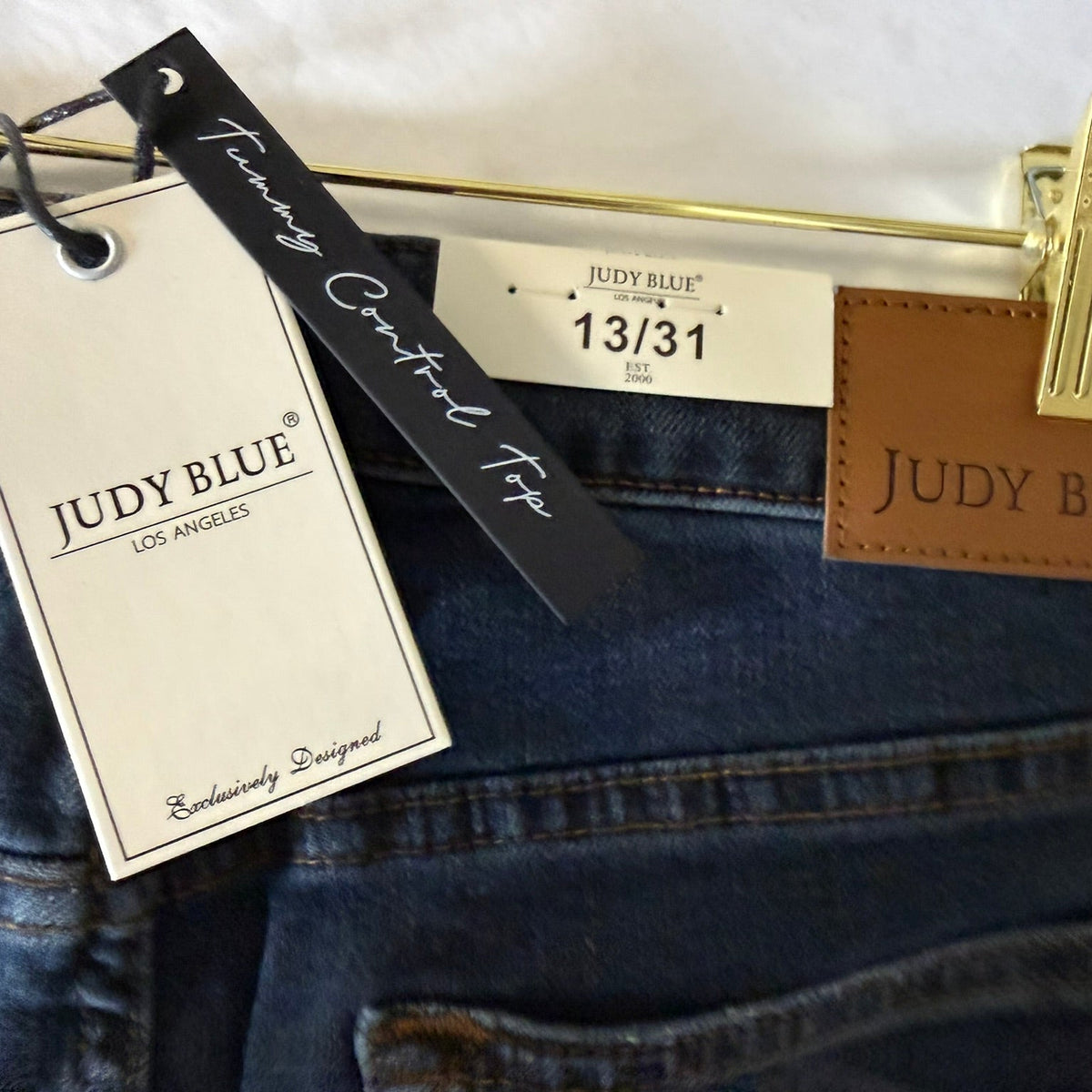 Judy Blue Tummy Control Skinny Jeans Size 13/31