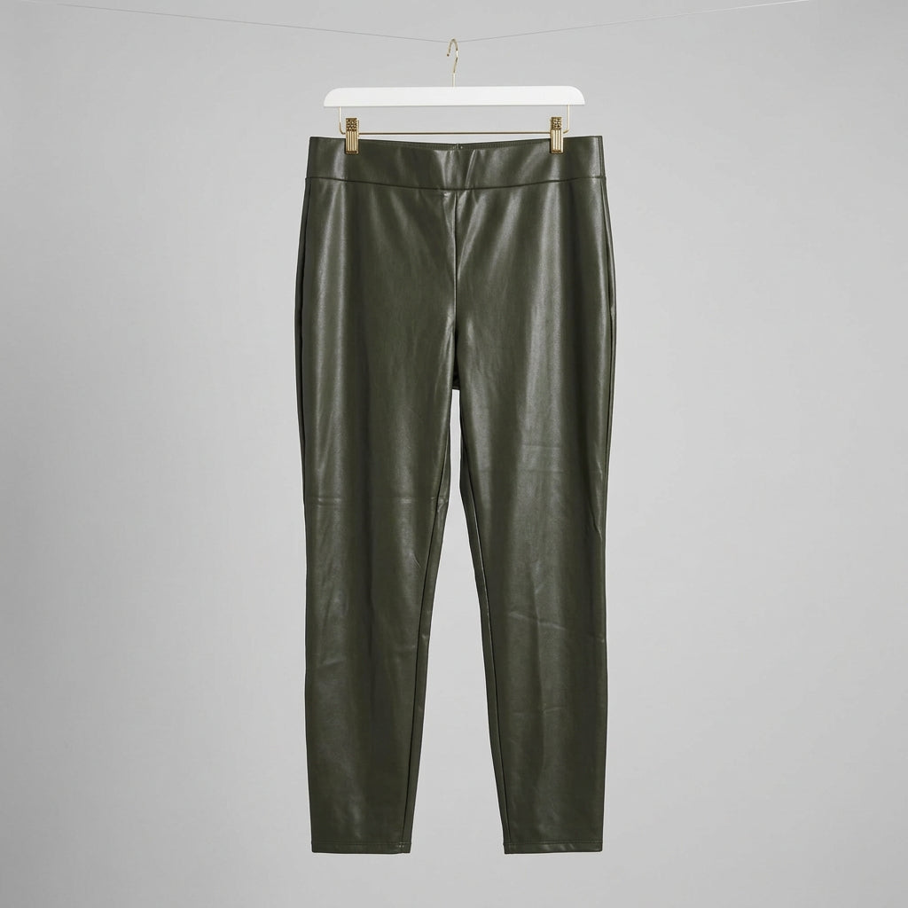 Loft Faux Leather Leggings Size XL
