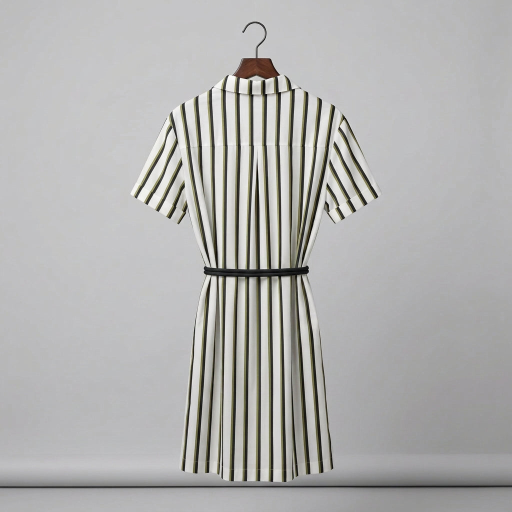 Ted baker Striped Shirt Dress with Belt Size 4 (US 10)